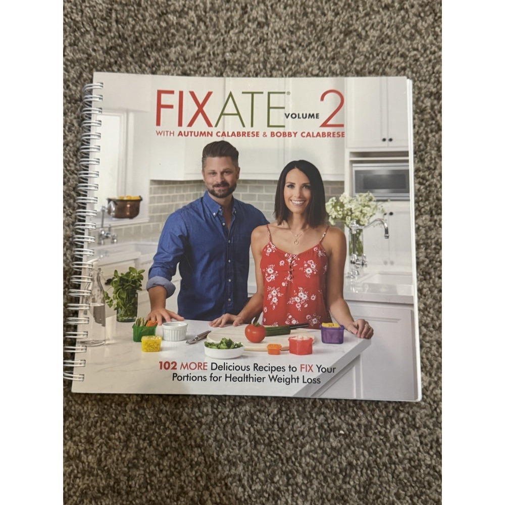 Vintage 2018 Beachbody FixAte 21 Day‎ Fix Cookbook Recipes Cook Book Cooking